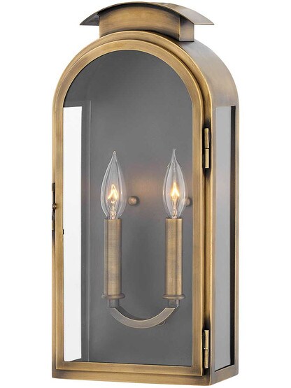 Rowley 2-Light Outdoor 18-Inch Wall Mount.